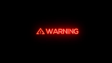 Warning-Symbol,-Alert-Symbol-Attention-loop-animation-video-with-alpha-channel